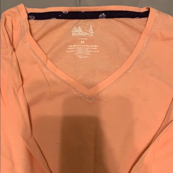 Long sleeve pajama top - Picture 2 of 2